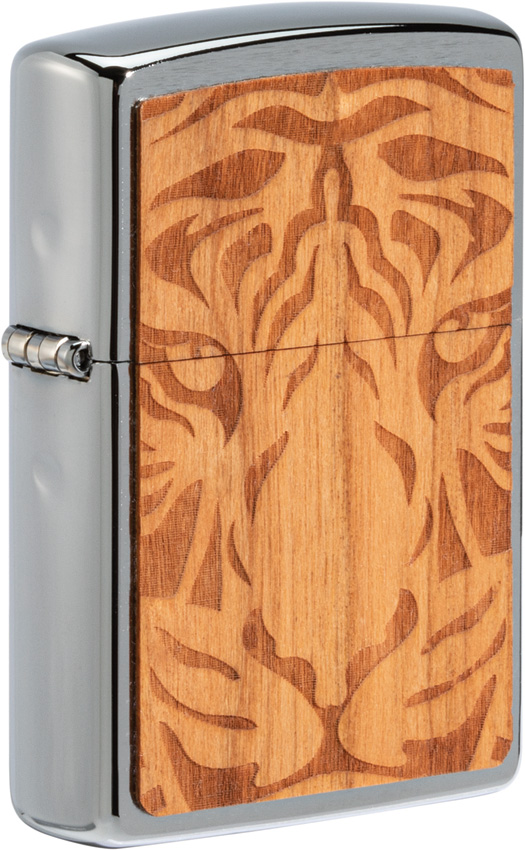 Zippo Woodchuck Cherry Tiger Lighter - ZO70902