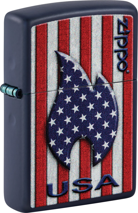 Zippo Patriotic Flame Lighter - ZO73762