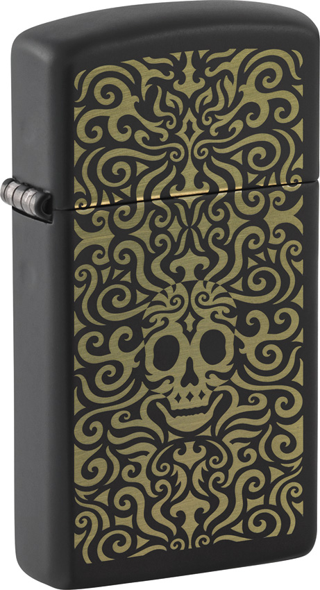 Zippo Skull Filigree Design Lighter - ZO73766