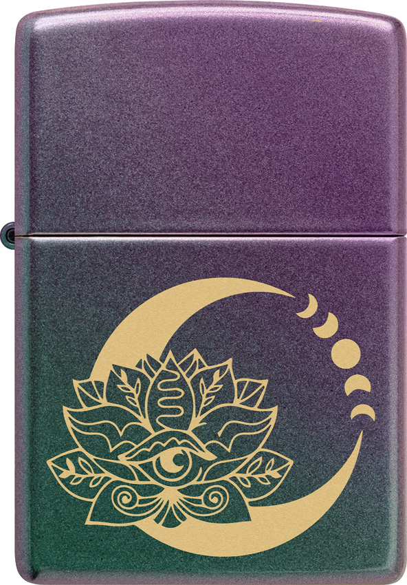 Zippo Lotus Moon Design Lighter - ZO73867