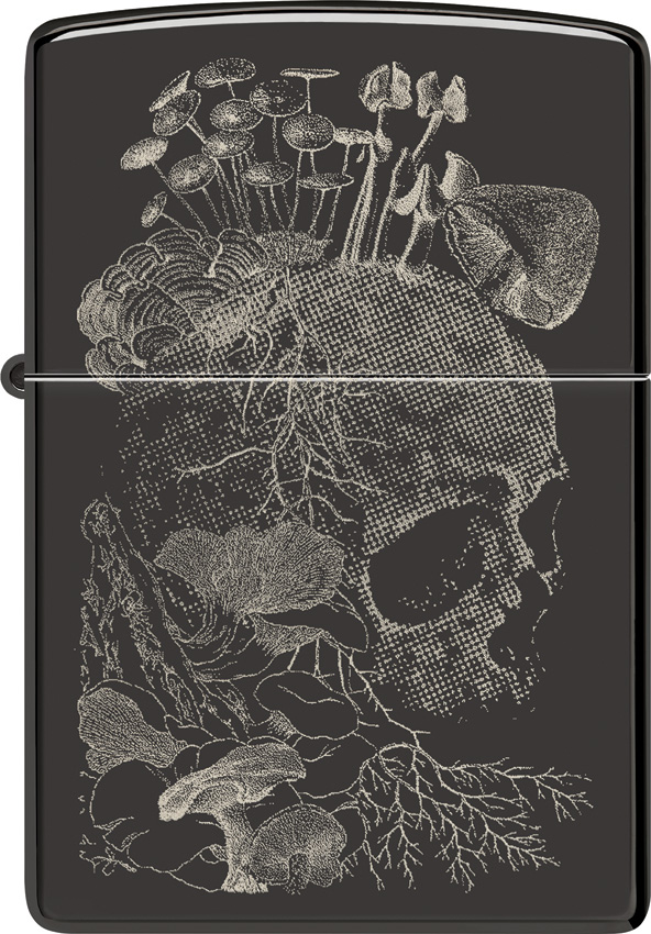 Zippo Skull Mushroom Design Lighter - ZO73869