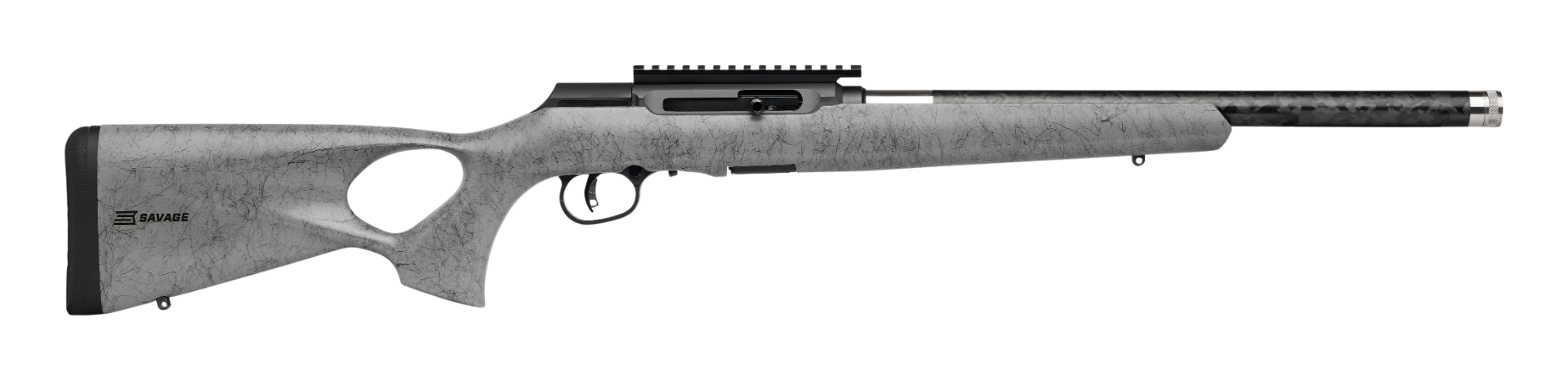 Savage A Series Timberlite 22LR Rifle Semi Auto, 18" Threaded Bbl 47253