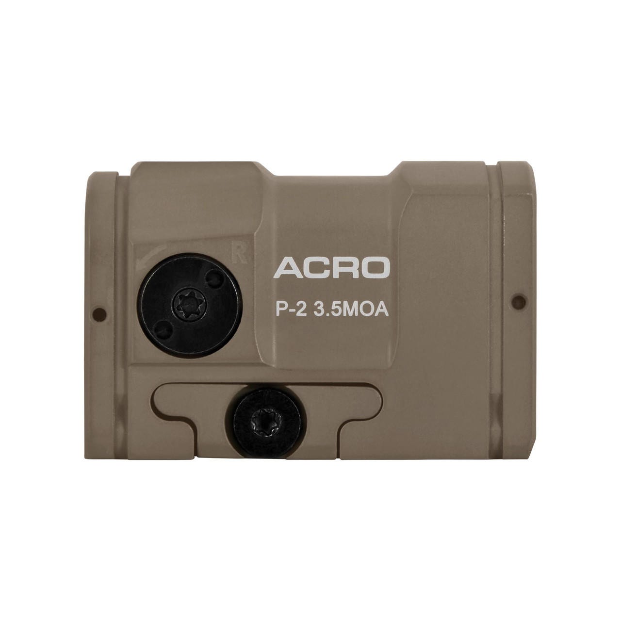 Aimpoint ACRO P-2 3.5 MOA Red Dot Reflex Sight 4 Night/6 Day Brightness Settings CR2032 Battery Powered FDE Cerakote Finish