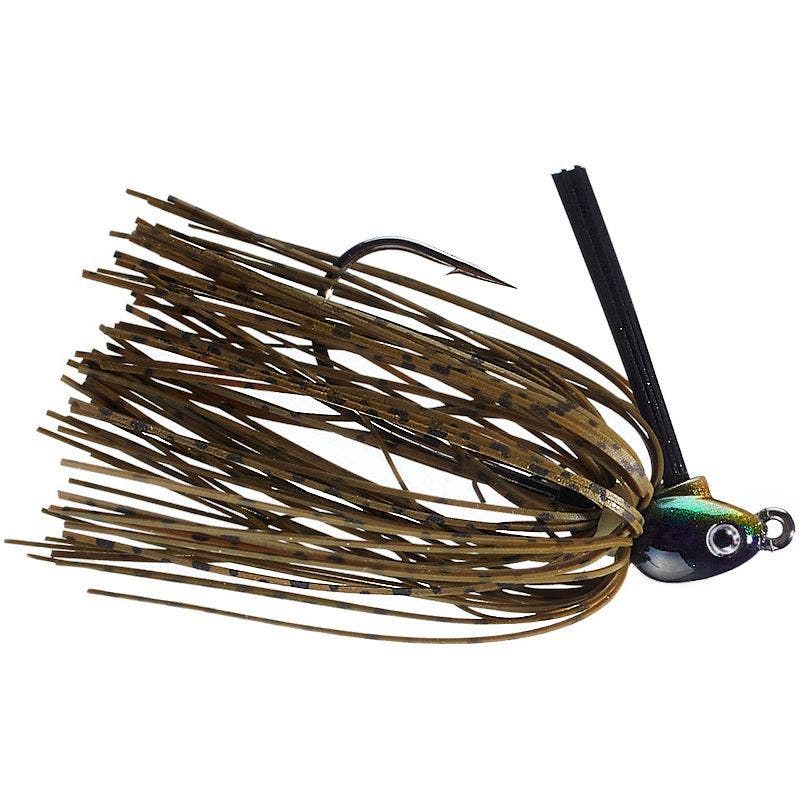 Eco Pro Tungsten Sick Boy Swim Jig 1/4 oz Green Pumpkin