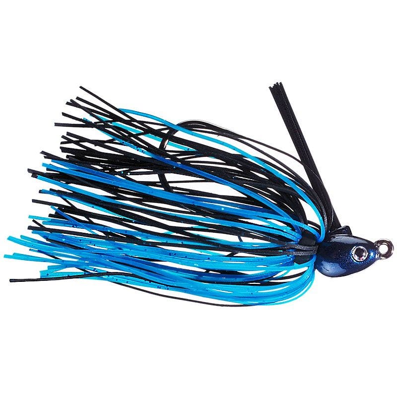 Eco Pro Tungsten Sick Boy Swim Jig 3/8 oz Black Blue