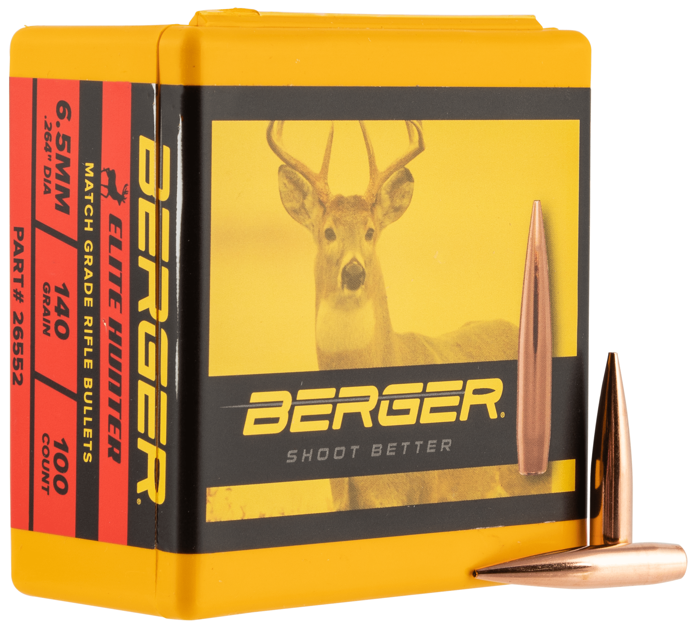 Berger 6.5mm 140g Elite Hunter 100ct