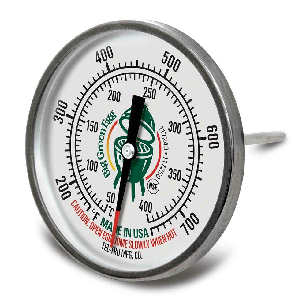 Big Green Egg Dial SS External 3" Temperature Gauge