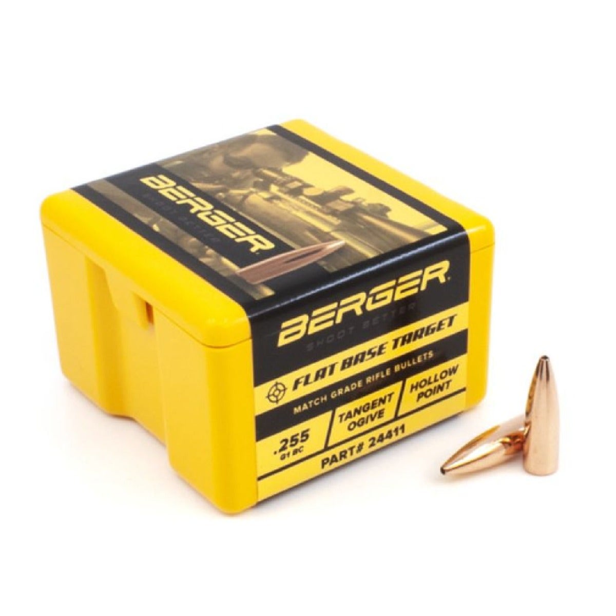 Berger Target Bullet 6mm 68 Gr FBHP 100/Box