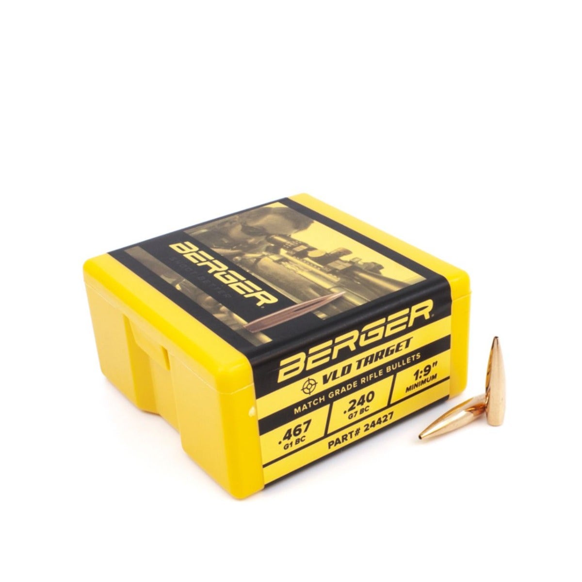 Berger Target Bullet 6mm 95 Gr VLD 100/Box