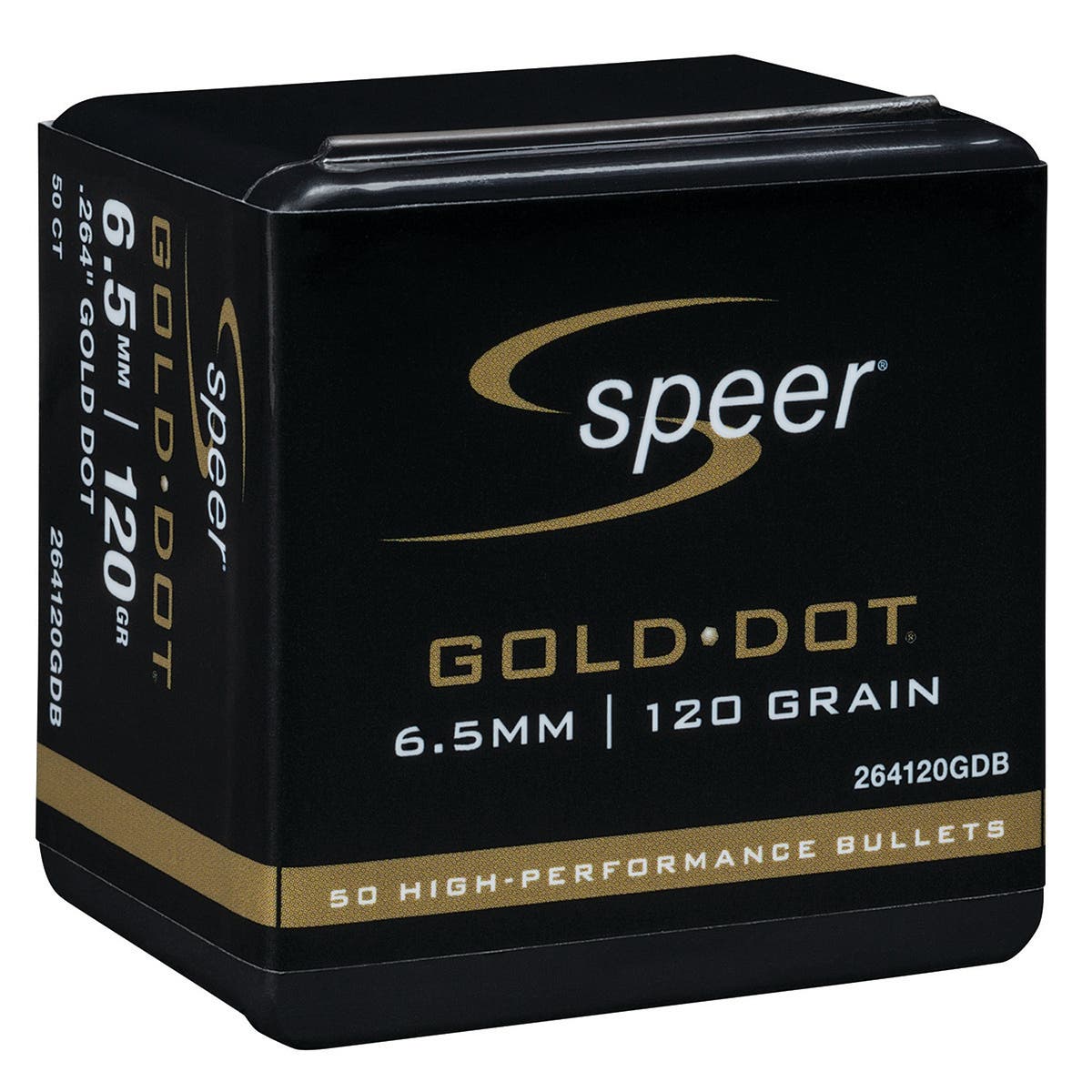 Speer Gold Dot  6.5mm 120 Gr Bonded Soft Point 50/Box