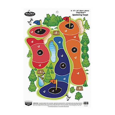 Birchwood Casey Pregame 12" X 18" Chip Shot - (Per 8)