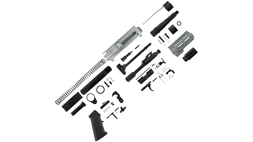 ABC RIFLE COMPANY AR-15 7.62x39mm Micro Pistol Build 5in Barrel 4in M-LOK Handguard Upper Receiver