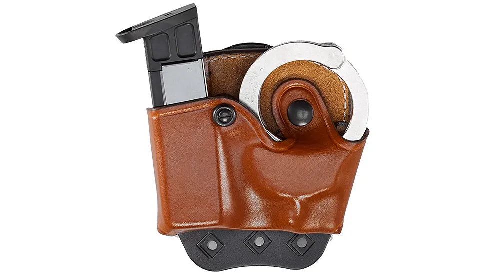 Aker Leather Model 519 D.M.S. Combo Mag And Handcuff Cases