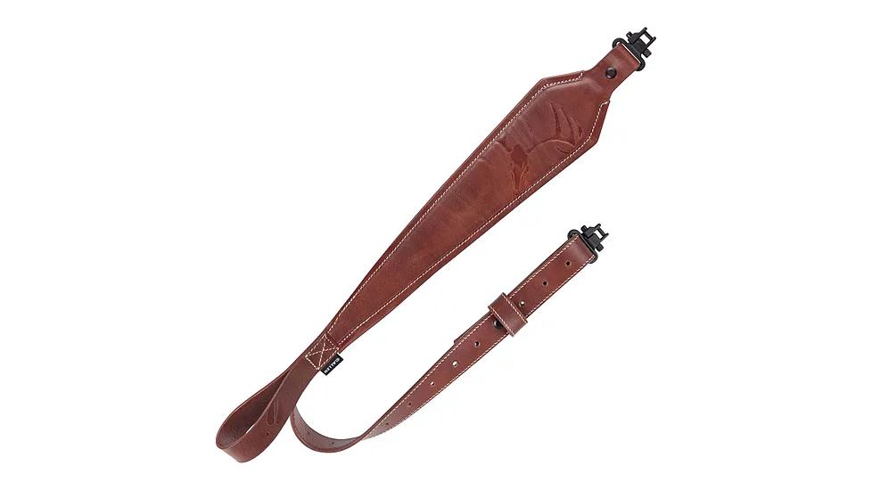 Allen Heritage Deer Deboss Leather Rifle Sling