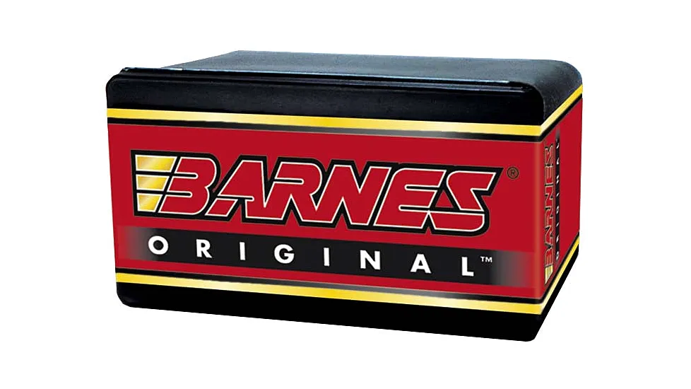 Barnes Original Hunting Rifle Bullet, .38-55 Winchester, 0.377in Dia, 255 Grain, Flat Nose Flat Base