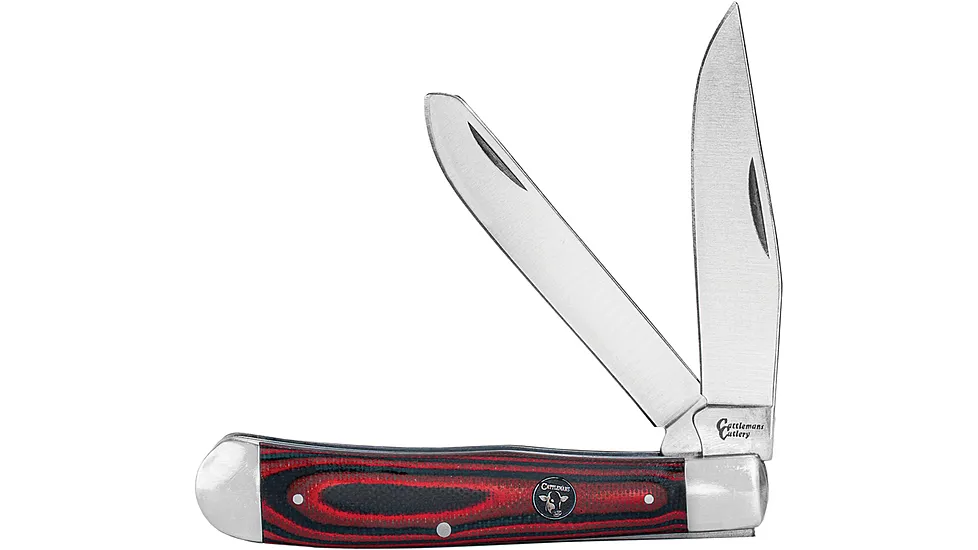 Cattleman'S Cutlery Cowhand Trapper Red