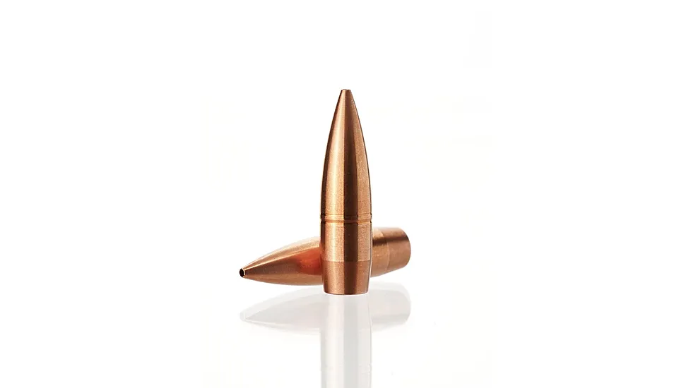 Cutting Edge Bullets Match Tactical Hunting .308 Caliber 140 Grain Solid Copper Hollow Point Rifle Bullets