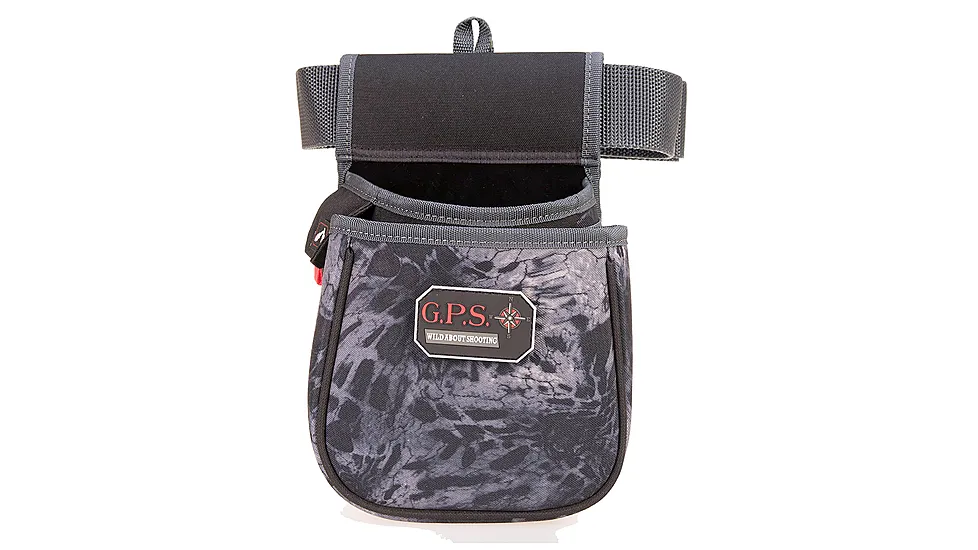 GPS GPS-960CSPPM Contoured Double Shotshell Pouch With Web Belt PRYM1 Bl