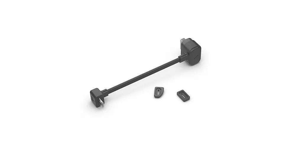 Garmin Micro USB, B to Right Angle A Style USB, 70mm