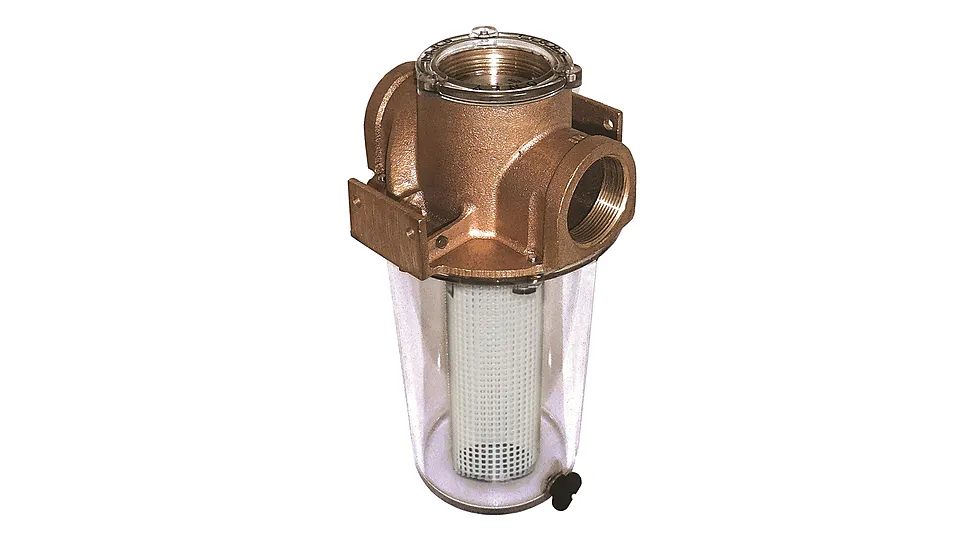 GROCO ARG-750 Series 3/4" Raw Water Strainer w/Non-Metallic Plastic Basket