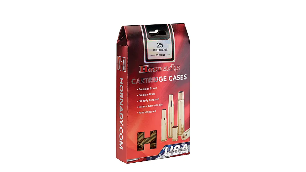 Hornady 25 Creedmoor Unprimed Case