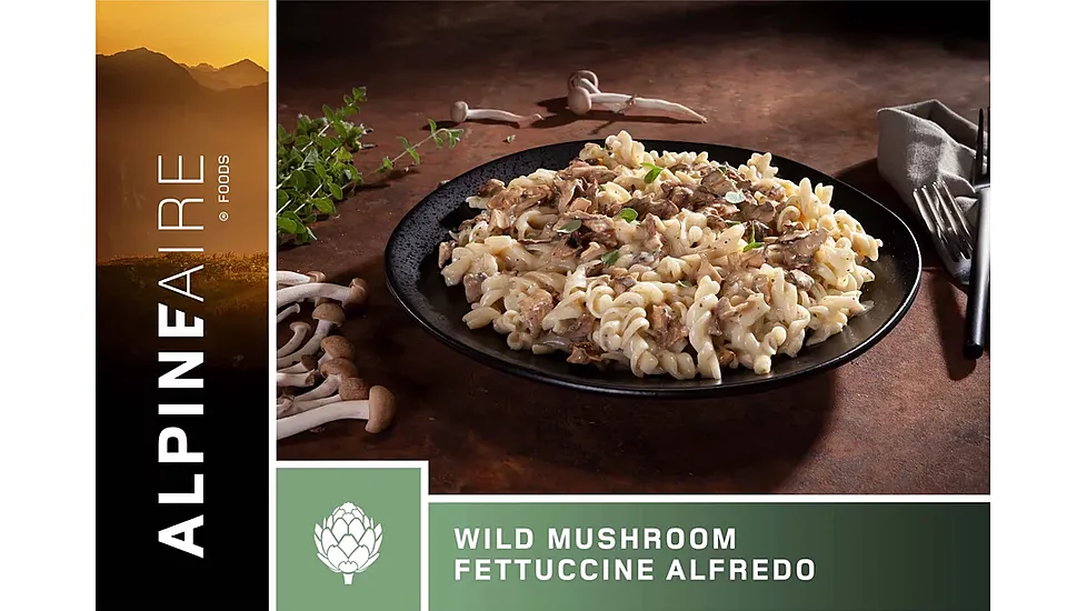 Katadyn Wild Mushroom Fettuccine Alfredo Alpine Aire Foods
