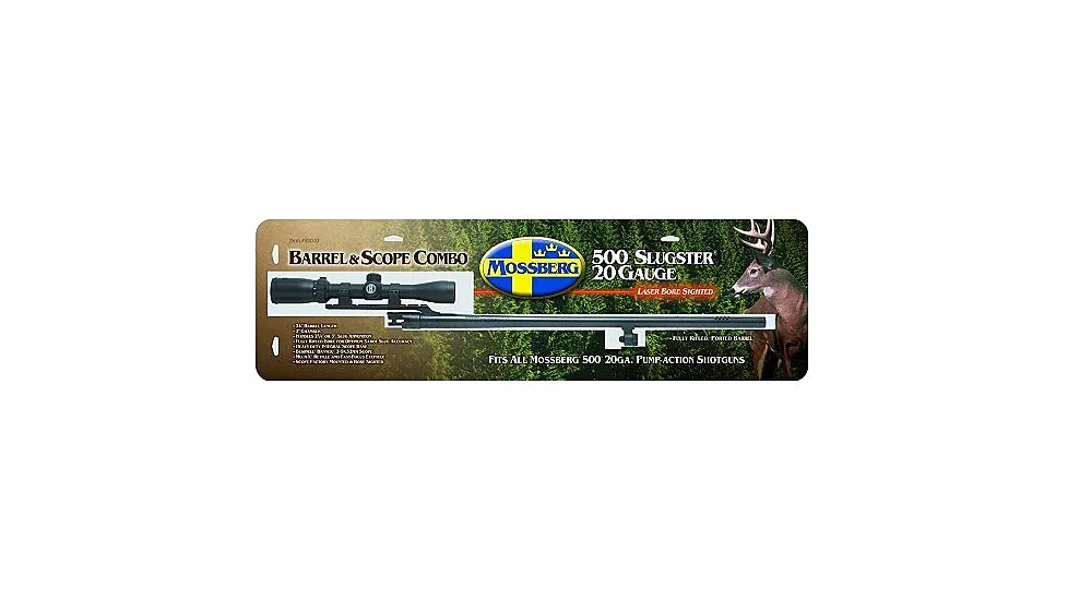 Mossberg 92010 500 Barrel 20 Gauge 24" Rifled Cantilever Scope Mount Blued