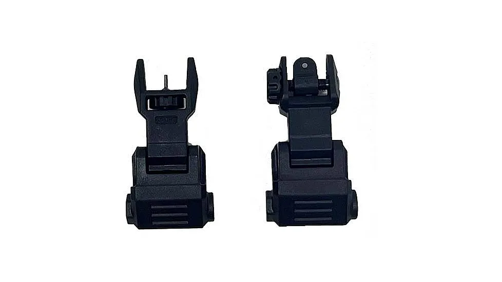 NcSTAR Picatinny High Profile Mounted Deployable Sight Set