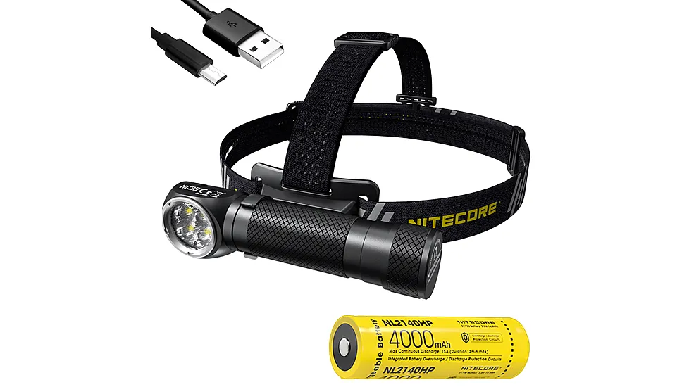 Nitecore HC35 CREE XP-G3 S3 LEDs USB Rechargeable Headlamp