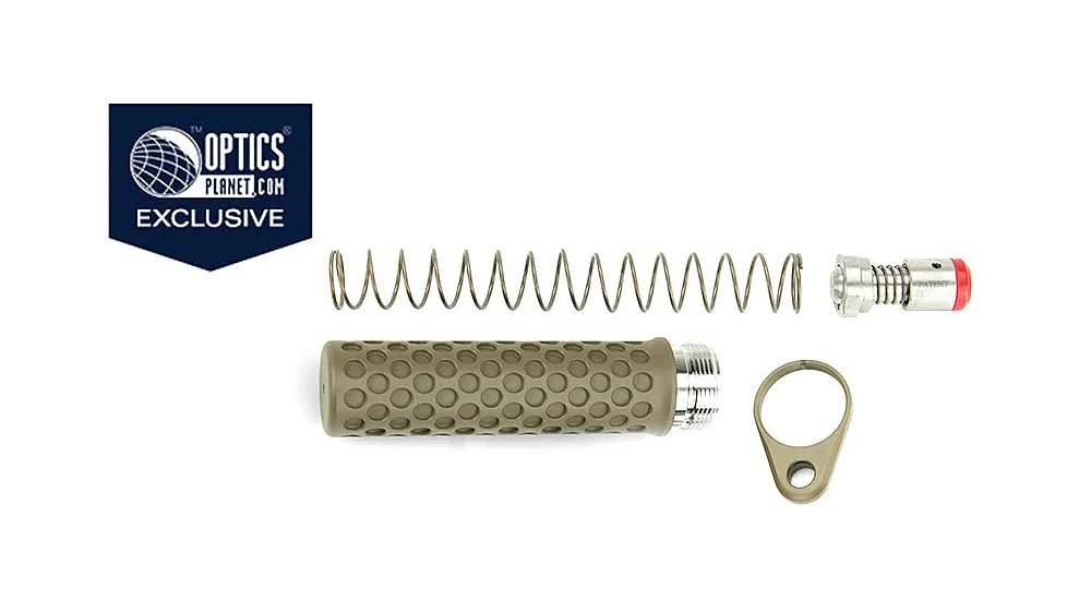 OpticsPlanet Exclusive Battle Arms Development Mid Length Lightweight Fixed ButtStock Combo / Qd End Plate