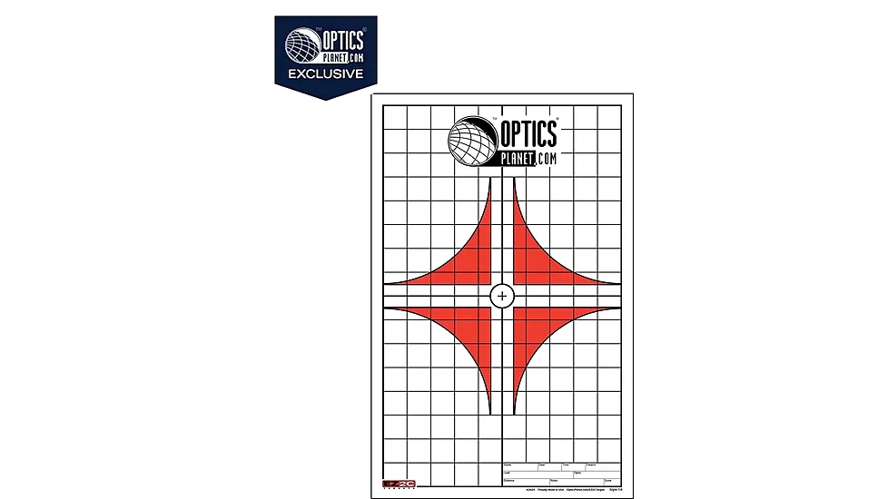 OpticsPlanet Exclusive EZ2C Targets Style 10, Best Sight In Target