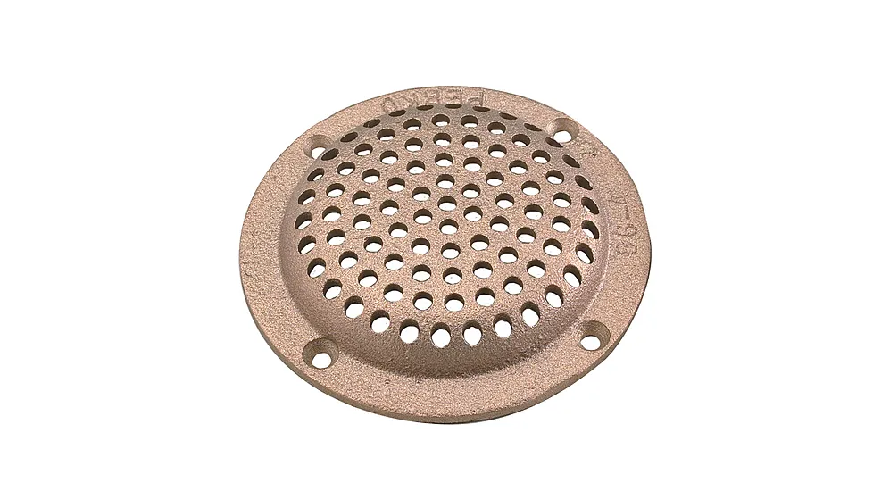 Perko 5" Round Bronze Strainer