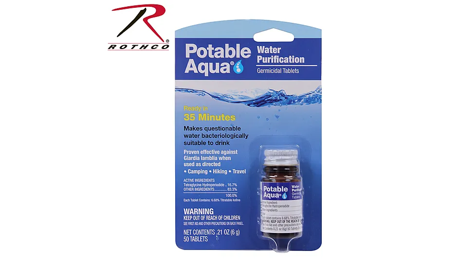 Potable Aqua Germicidal Tablets 898748