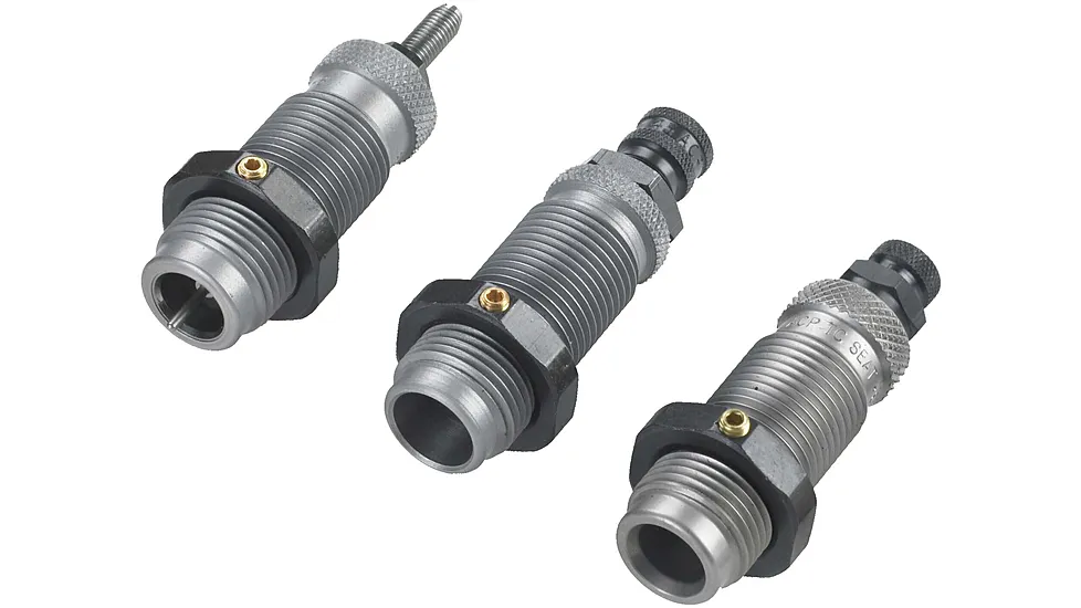RCBS 3-Die Carbide Taper Crimp Set - Group E - Straight Walled Cartridges