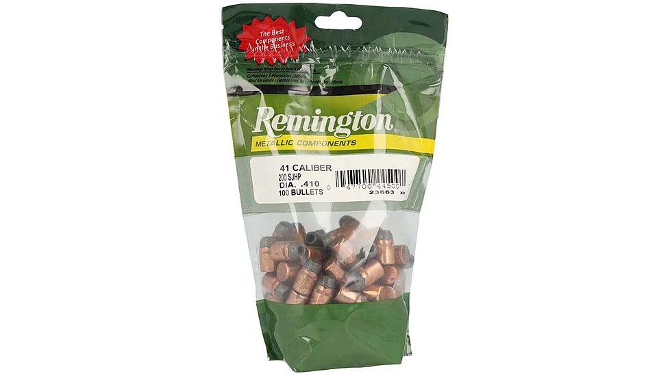 Remington Component Handgun Bullet .41 200 Grain Semi-Jacketed Hollow Point Pistol Bullet