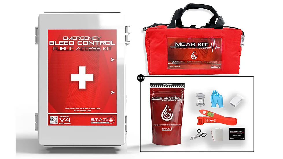 S.T.A.T. Medical Devices MCAR Kit with Enclosure STAT