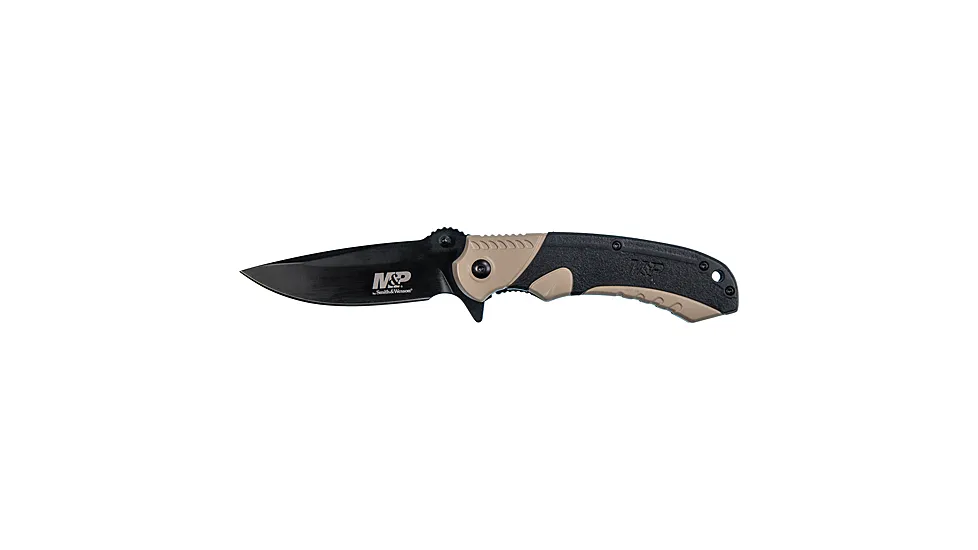 Smith & Wesson S&w Knife M&p M2.0 Ultra Glide 2.75" Folding Blade Black/fde