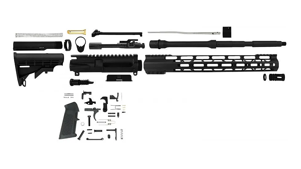 TacFire Unassembled AR-15 16in Rifle Build Kit