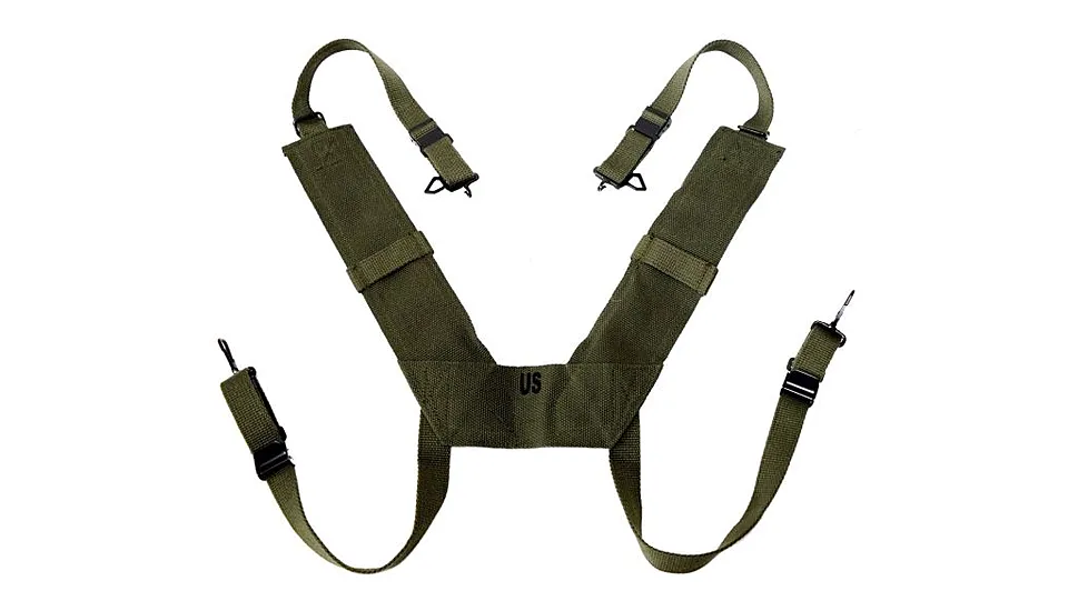 U.S. Spec Canvas M1956 Combat Suspenders