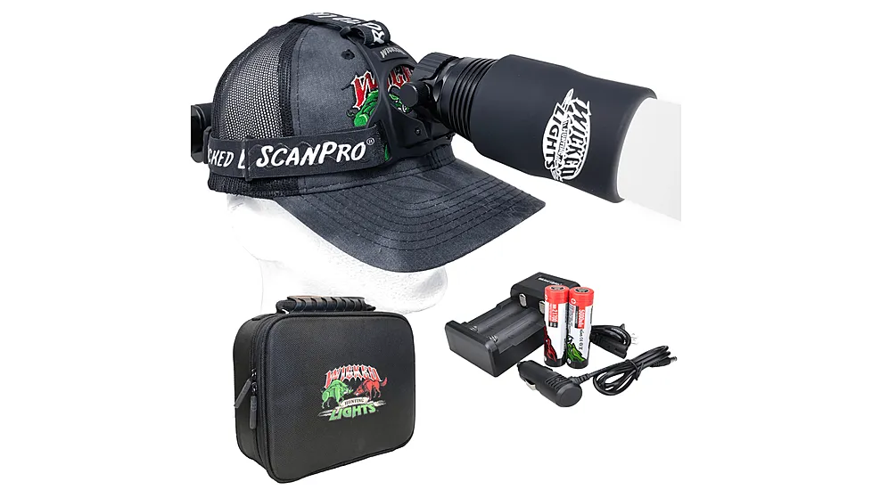 Wicked Hunting Lights ScanPro iC GEN4 LED White Night Hunting Headlamp