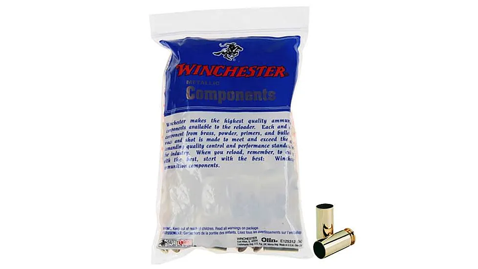 Winchester .45 Colt Unprimed Handgun Brass