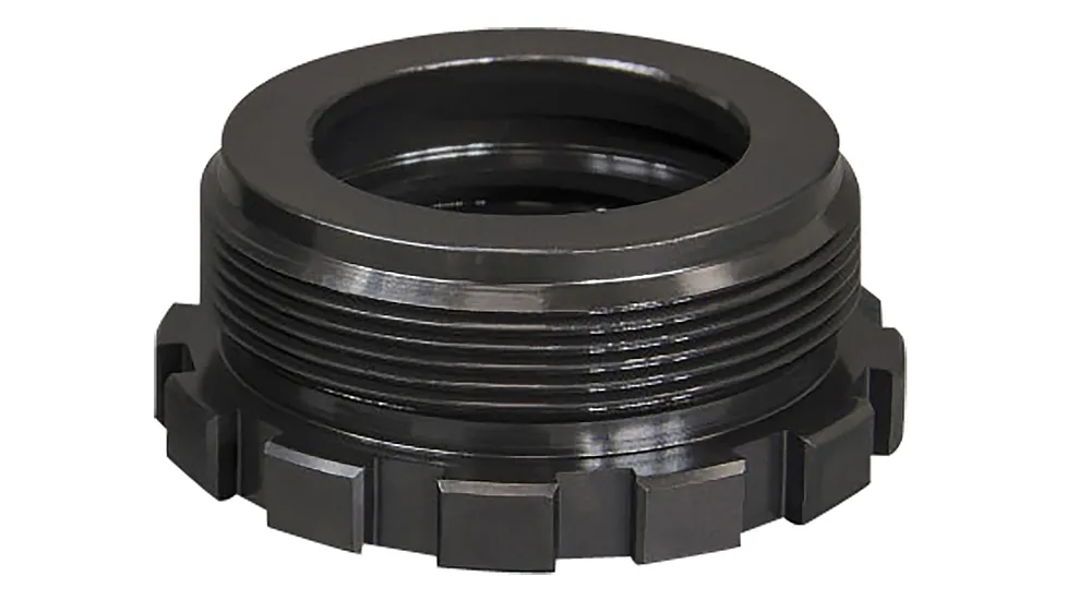 Yankee Hill 3051TI Kurz QD Adapter TI 1-3/8"-24 Tpi Black Titanium