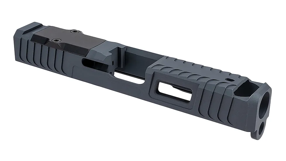 Zaffiri Precision ZPS.B.43.SG ZPS.IBS Custom Slide Fits Glock 43/43x Sniper Gray