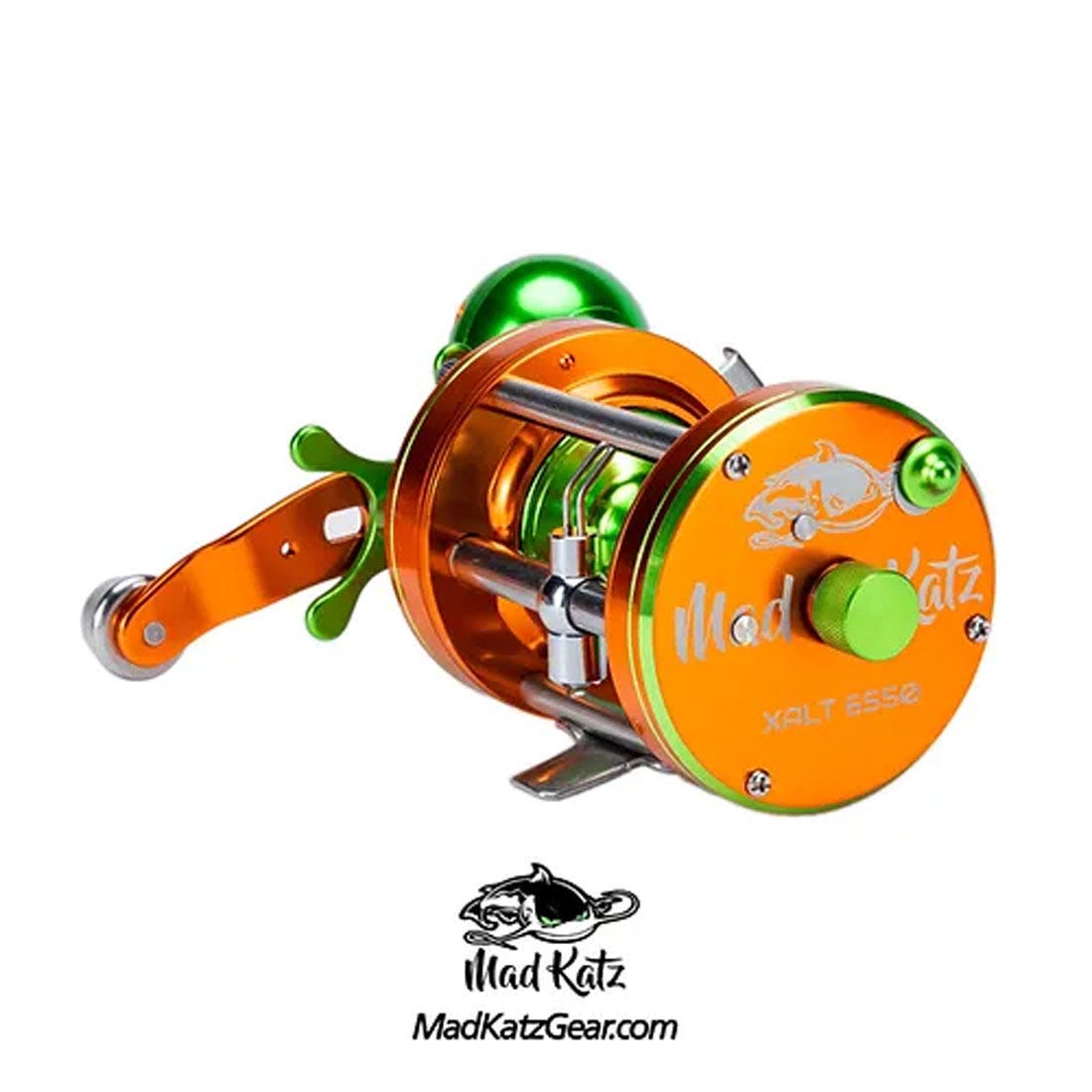 Mad Katz Xalt 6550 Orange Crush Casting Reel - 4:2:1 RH