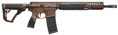 Daniel Defense M4A1 5.56 Nato 14.5in Brown Cerakote Threaded Barrel 30+1Rnd DD Mil-Spec Color Adj Stock Semi-Auto Rifle