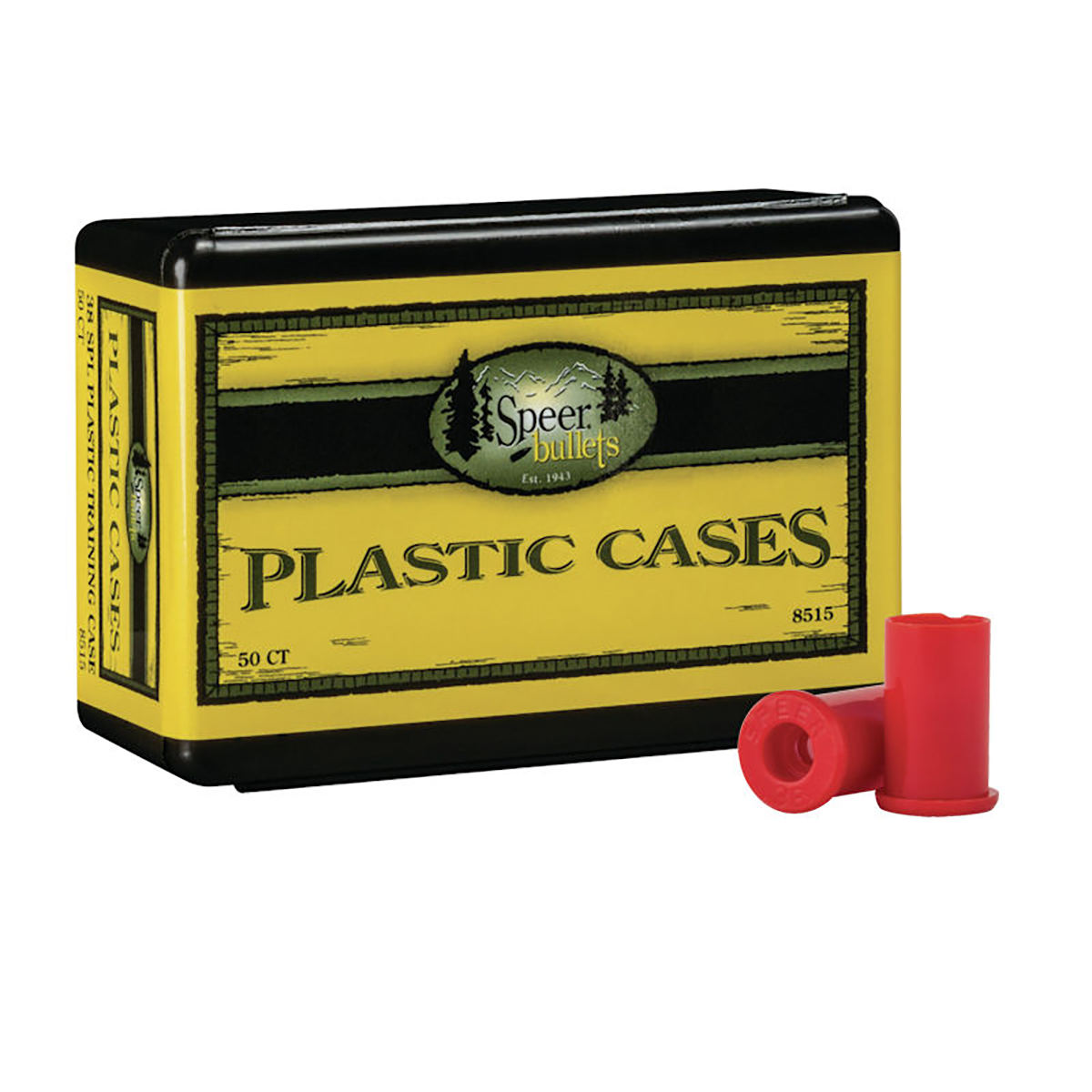 Speer Plastic Training Cases 38 Cal 50/Box