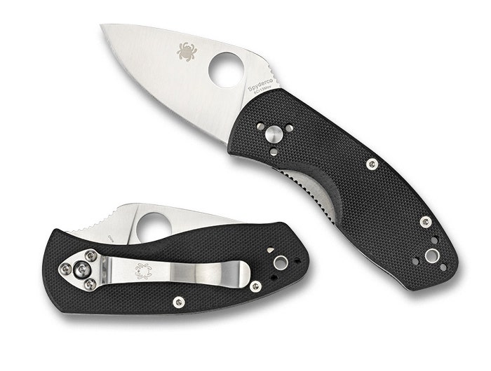 Spyderco Ambitious Knife 2.25" G-10 Black