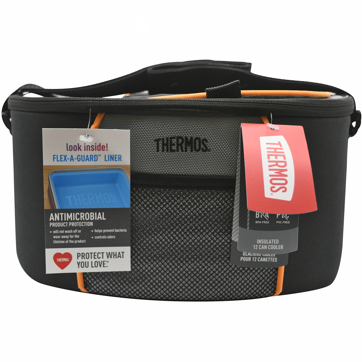 Thermos Element5 Can Cooler Bag - Black/Gray
