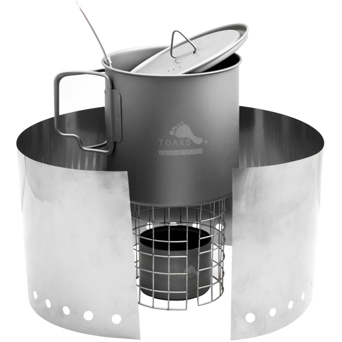 TOAKS Titanium Stove Cook System
