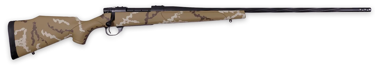 Weatherby Vanguard Outfitter 300 Win Mag Rifle 26" Tan/Brown/White VHH300NR6B